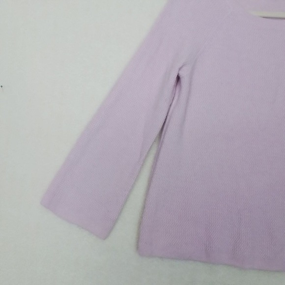 LOFT Petites Flared Sleeve Super Soft Sweater Size Small in Pink - Picture 6 of 10